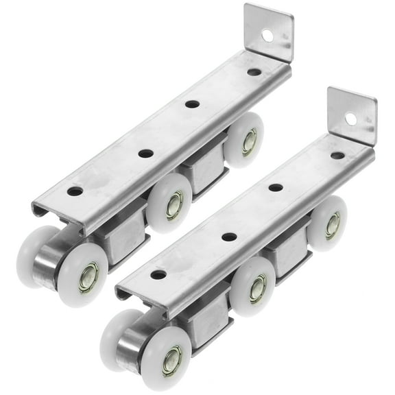 Raindrops Chain-link Fence Gate Wheels Sliding Track Roller