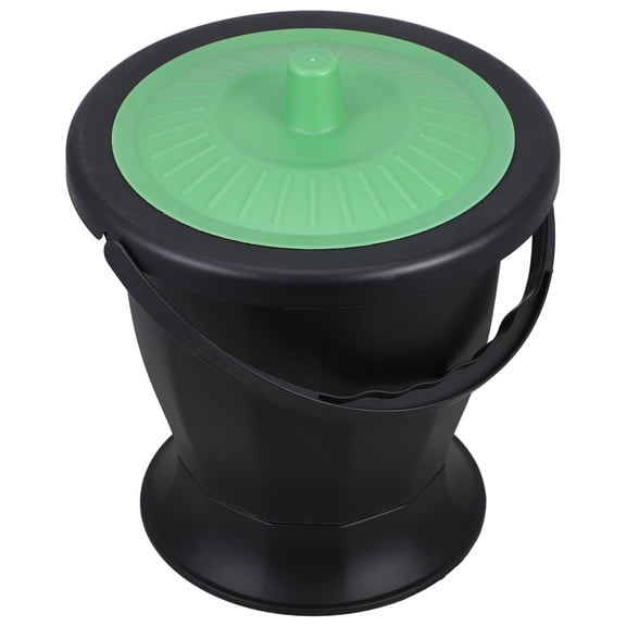 FOMIYES Handheld Plastic Urinal Spittoon with Lid for Practical and Reusable Use