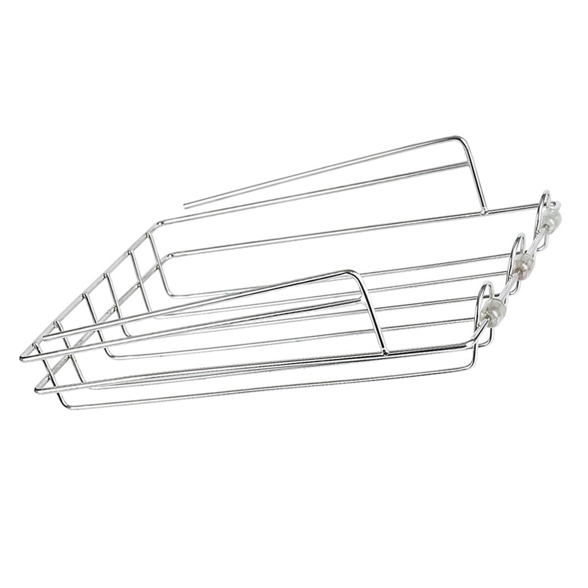 Raindrops Multi-Purpose Kitchen Storage Rack Shelf Organizer for Countertop - 1 Piece and Space-Saving