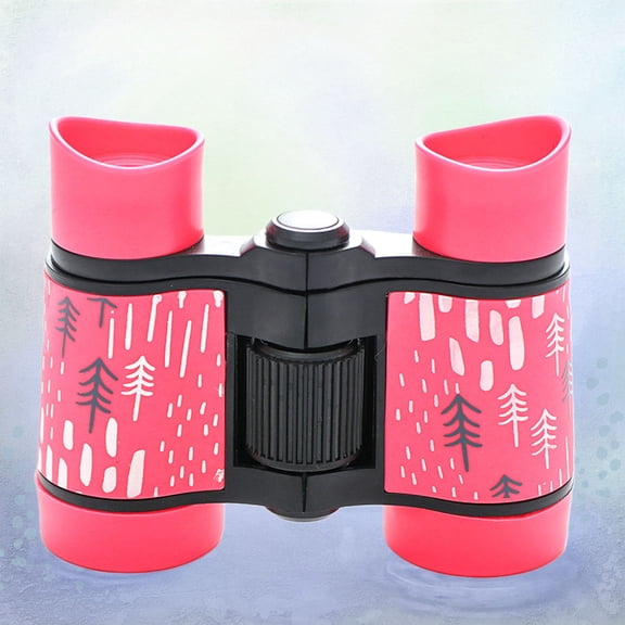 Raindrops Children Telescope Toy 1Pack Pink Round Shape Magnification for Kids Astronomy Outdoors