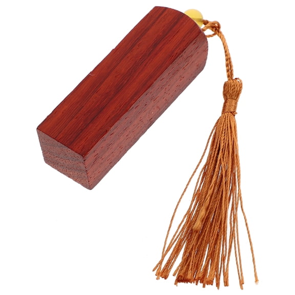 Raindrops Chinese Seal Stamp Wood Carving Stamp Calligraphy Wood Stamp Chinese Seal Material