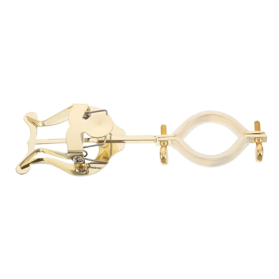 Raindrops Portable Golden Music Score Clip for Clarinet and Oboe - Dual-Use Sheet Music Holder for Clarinet Musicians