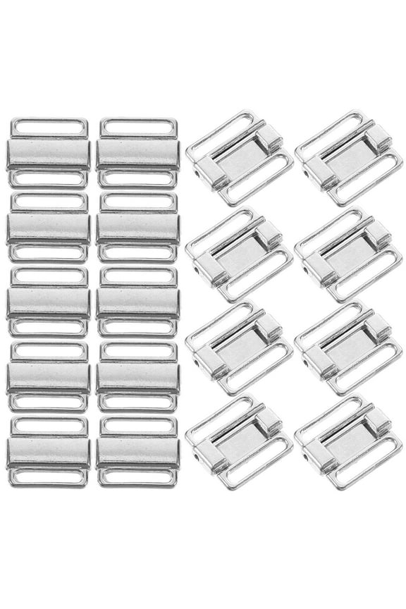 Clasp Hooks Strap Alloy Front Buckle Bra Clasps Clip