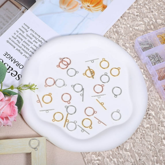 Raindrops Accessories Alloy Buckle Toggle Clasps for Bracelets Crafts