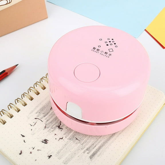 Raindrops Handheld Dust Remover Keyboard Duster Pink ABS 1Pack