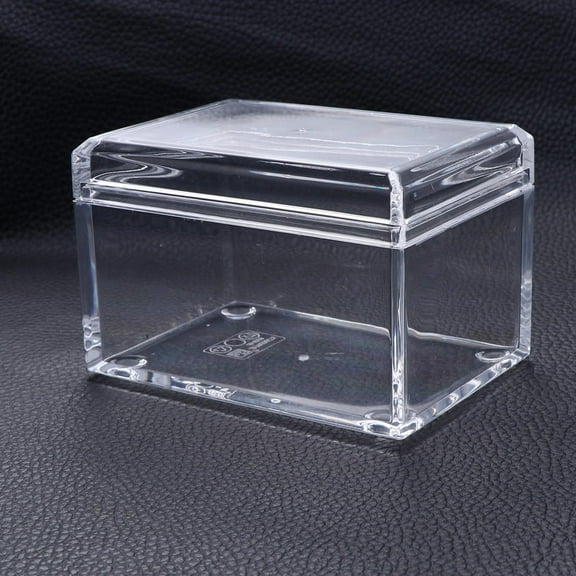 Raindrops Clear Acrylic Storage Container Tea Bag Storage Box With Tea Bag Holder