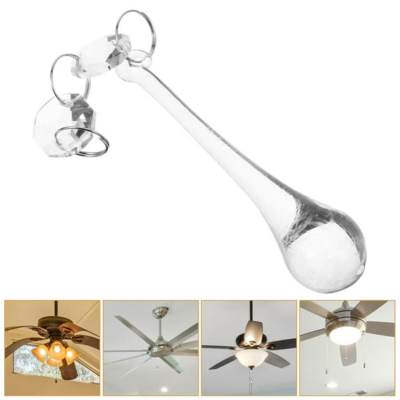 Raindrops Clear Crystal Pendant Crystal Hanging Lamp Decoration Ceiling Lamp Ornament for Party Wedding Decor