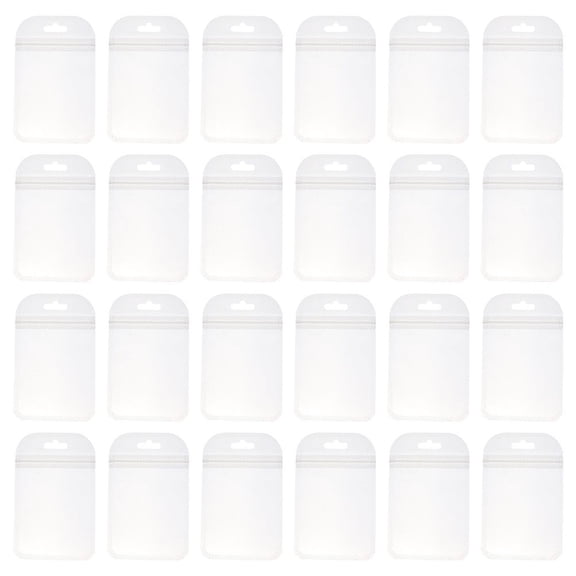 Raindrops Clear Pill Bags for Travel with Self Sealing Design Safe and Strong EVA Material for Storage Use 300 pcs