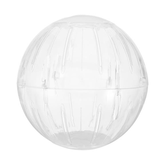 Raindrops Clear White Large Hamster Activity Ball for Pets with Silent Operation Lightweight Design and Easy Maintenance