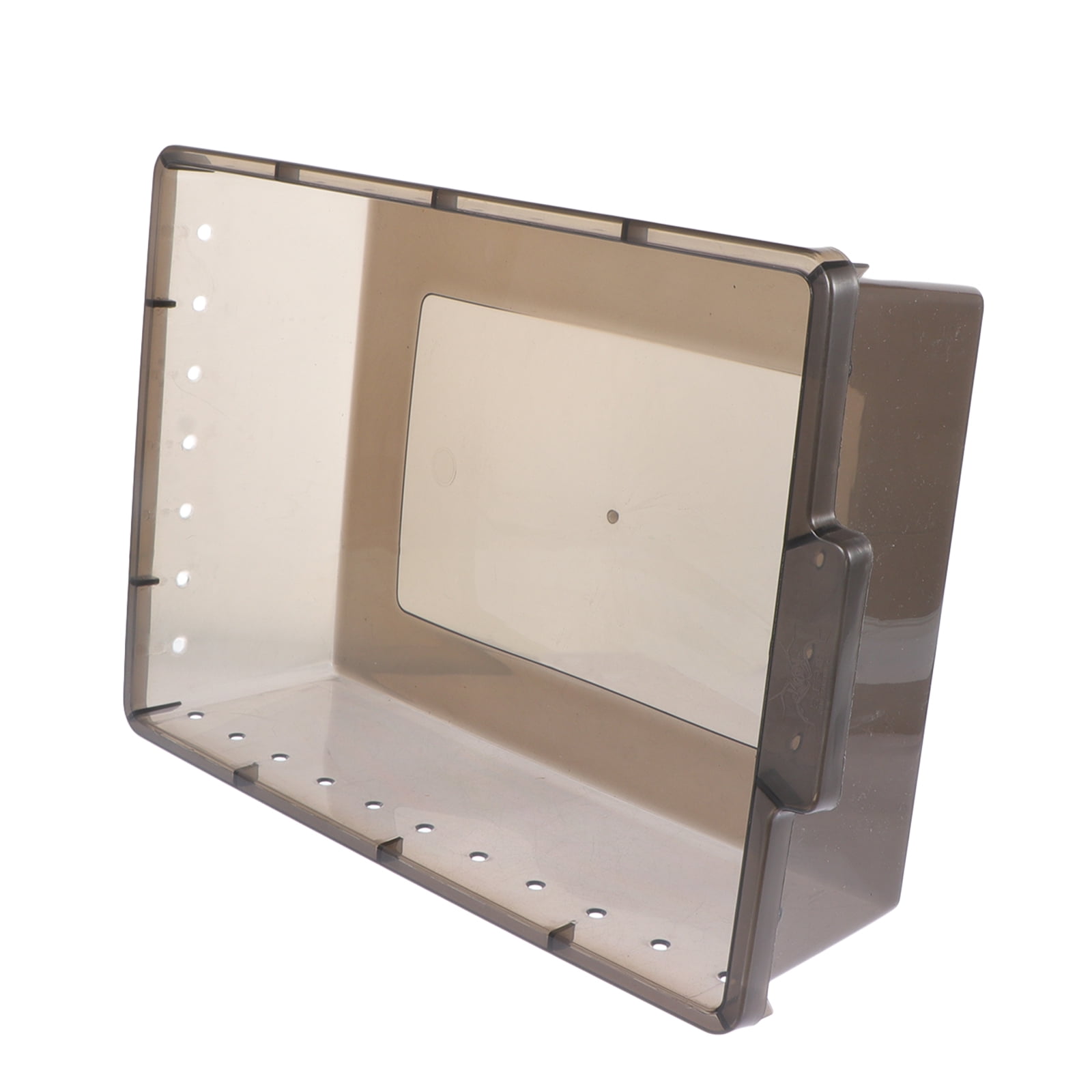 Raindrops Climbing Pets Feeding Box Frogs Feeding Box Drawer Type Feeder for Reptiles