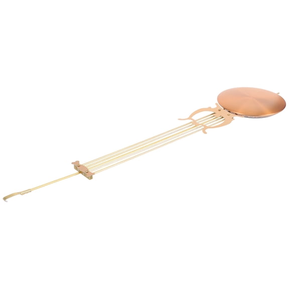 FOMIYES Brown Metal Pendulum Wall Clock Replacement Part for Easy Repair