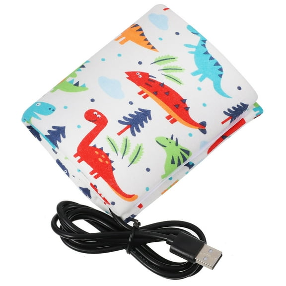 Raindrops Cloth USB Baby Milk Bottle Cover Warmer Portable Milk Warmer Heater Cover