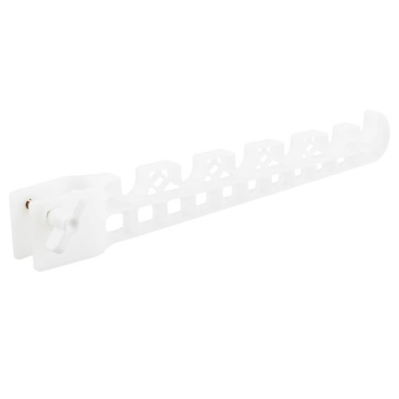 Raindrops White Freestanding Folding Laundry Drying Rack for Small Spaces, Compact and Clothes Air Dryer