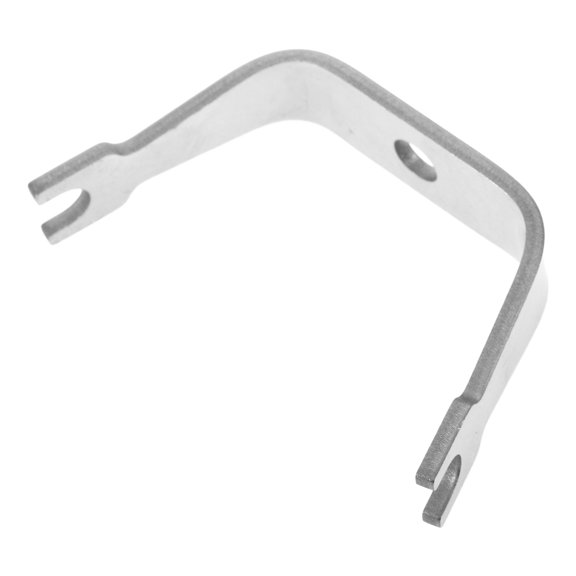 Raindrops Clothing Hanging Fork Silver Stainless Steel Fork Shape for Household Hotel Use 1Pack