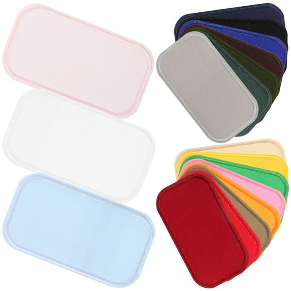 FOMIYES 18Pcs Decorative Patches for Clothes Sew on Appliques Cloth Cover Holes All Occasions