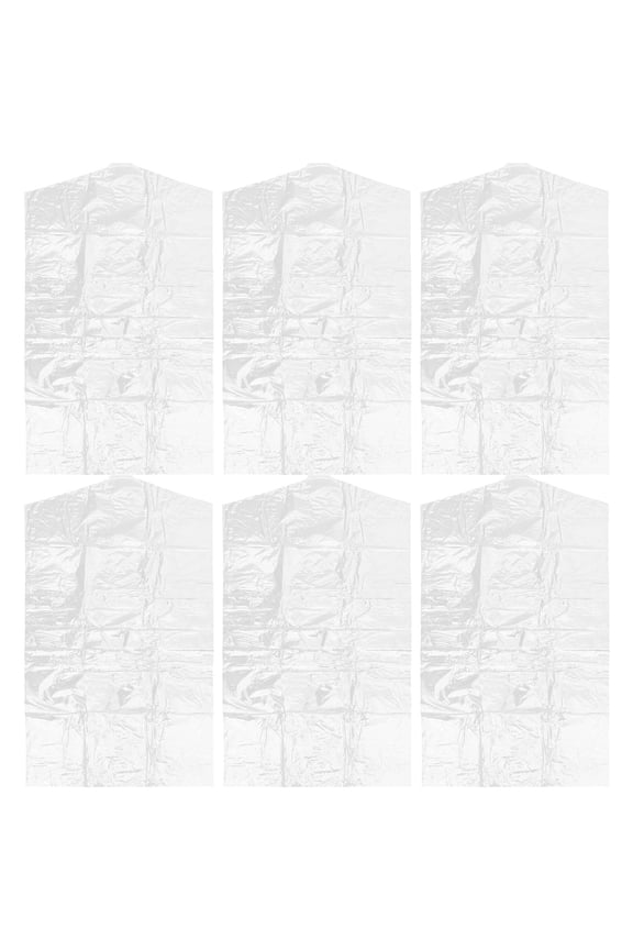 Clothing Protectors 50 Pcs Transparent Plastic for Shirts and Skirts