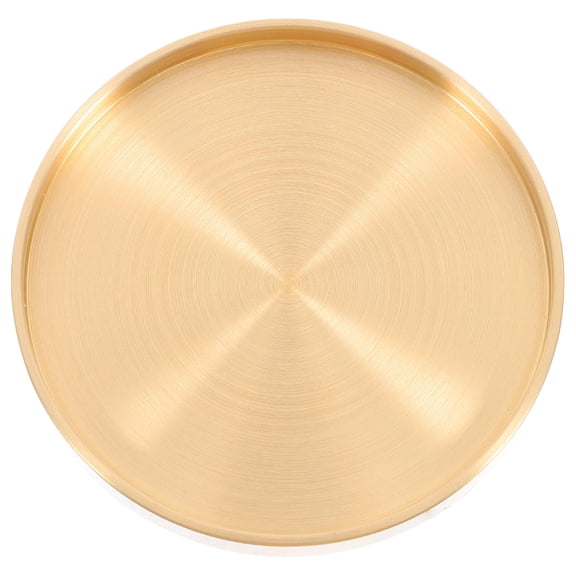 Raindrops Coaster For Drinks Coffee Cup Teacup Holder Vintage Saucer Brass Coaster For Hot Cold Beverage Desk Office Table Decor House Warming