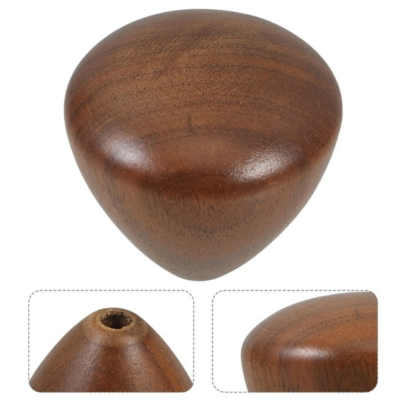 FOMIYES Manual Coffee Mill Replacement Handle Wood Brown for Smooth Grinding