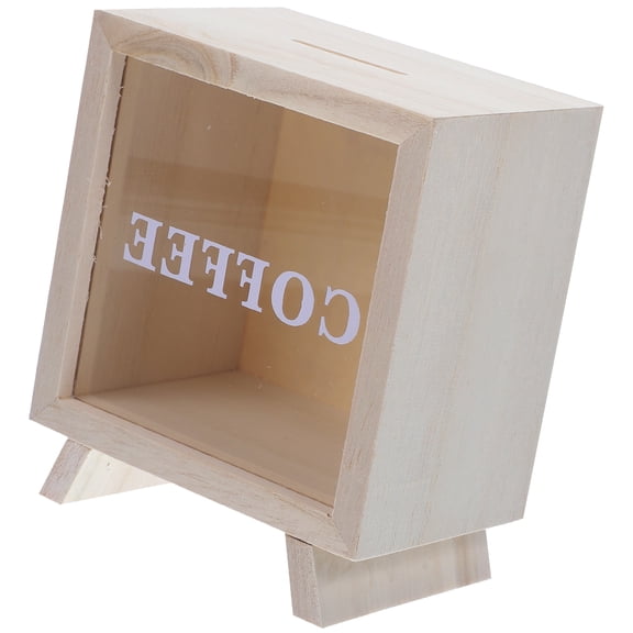 Raindrops Coin Pot Coffee Fund Money Box Cool Piggy Bank Saving Jar