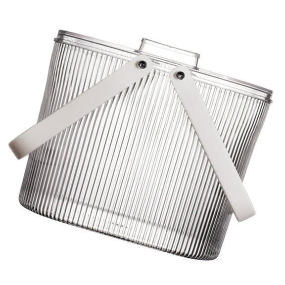 Raindrops  Cold Water Container Desktop Inflatable Cooler for Food Transparent