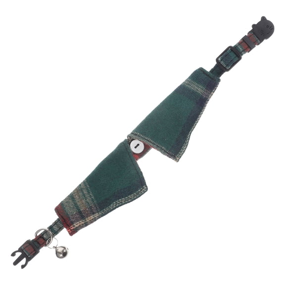 Raindrops Cat Collar with Bell for Pet Use, Durable Cloth, Perfect for Daily Wear and Events