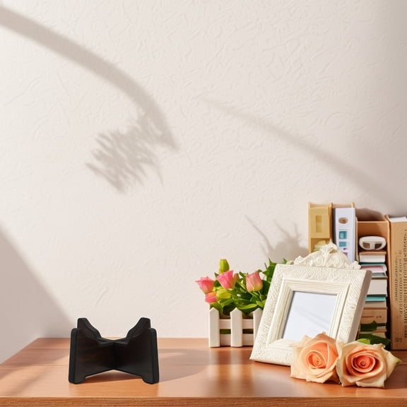 Raindrops Compact Drum Stand For Studio Lightweight Drum Holder Decorative Wooden Drum Display Portable And Detachable Drum Holder