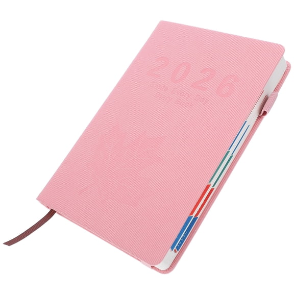 FOMIYES 2026 Daily Planner Notebook in , Elegant Compact Organizer for Scheduling, Appointments, Notes, and Writing