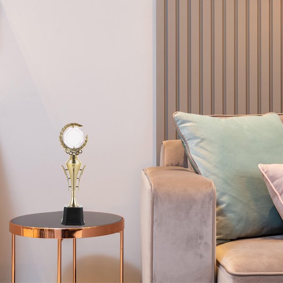 Raindrops Universal Golden Award Trophy Plastic Trophy Cup for School Events and Celebration