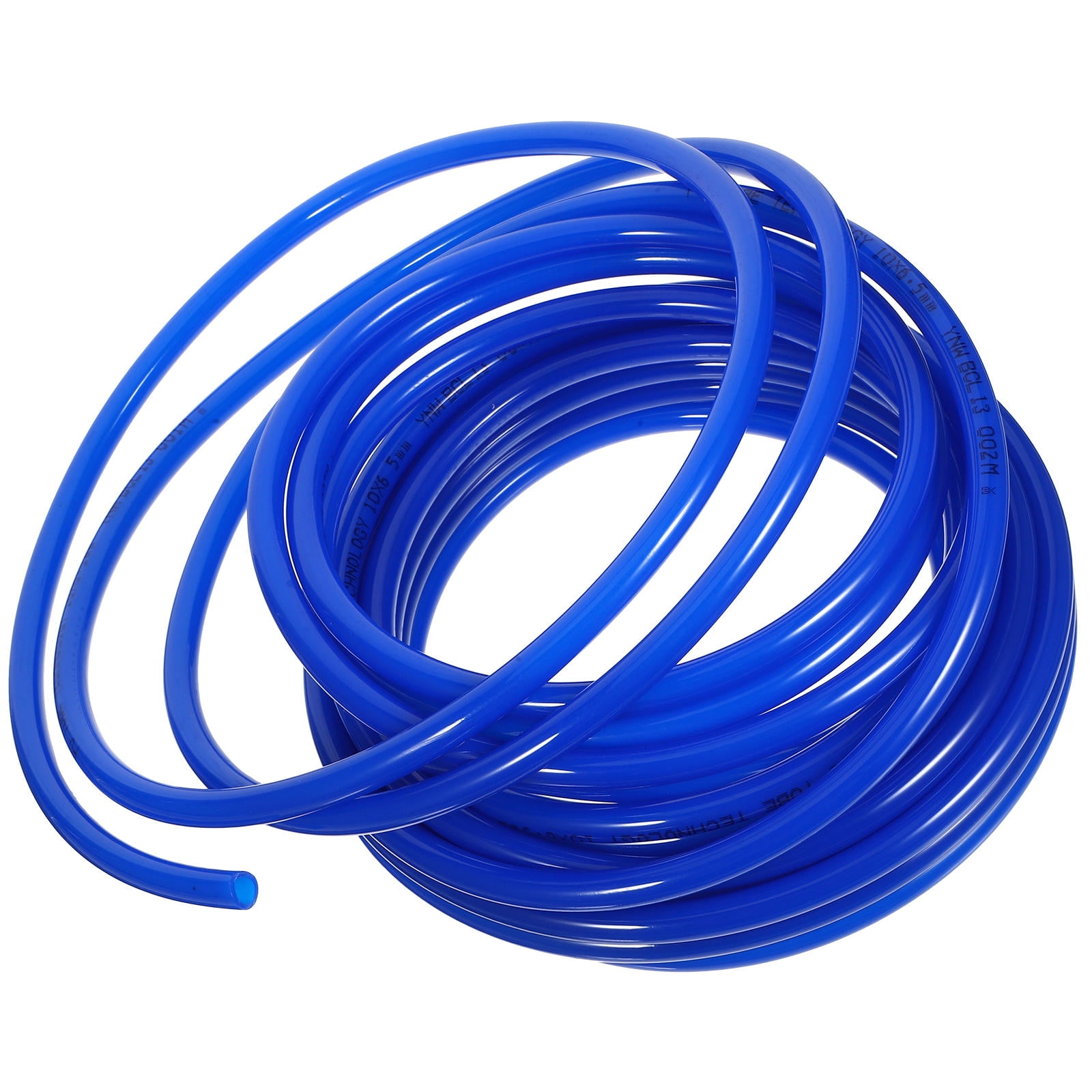 USHOBE Blue Tpu Hose for Air Compressor Transparent Air Line Tubing Durable Material