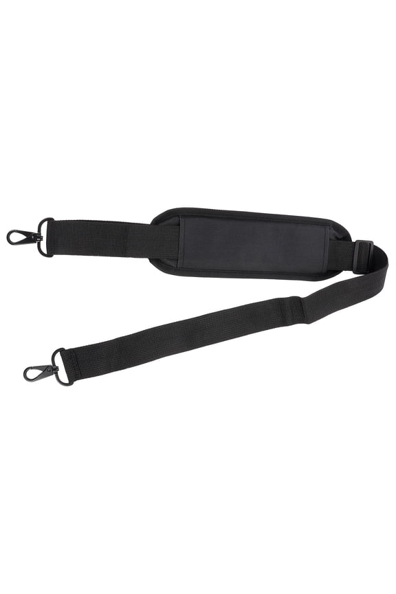 Padded Shoulder Strap for Back to School, Black, 1 Piece - Comfortable and Adjustable