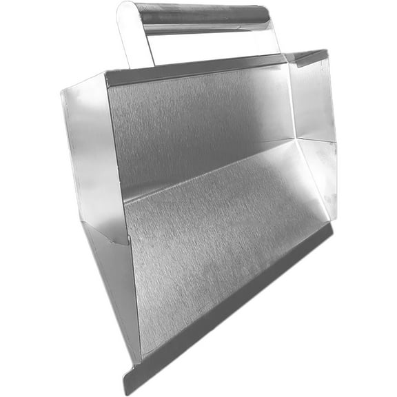 Raindrops Versatile Concrete Trowel Stainless Steel Silver for Home Wall Plastering