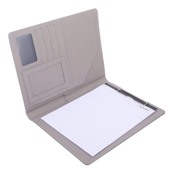 Raindrops  Conference Folder File Checkbook Portfolio Binder Office Brown