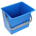 thumbnail image 1 of Raindrops Plastic Storage Bucket with Handle for Cleaning Supplies and Green Large, 1 of 8