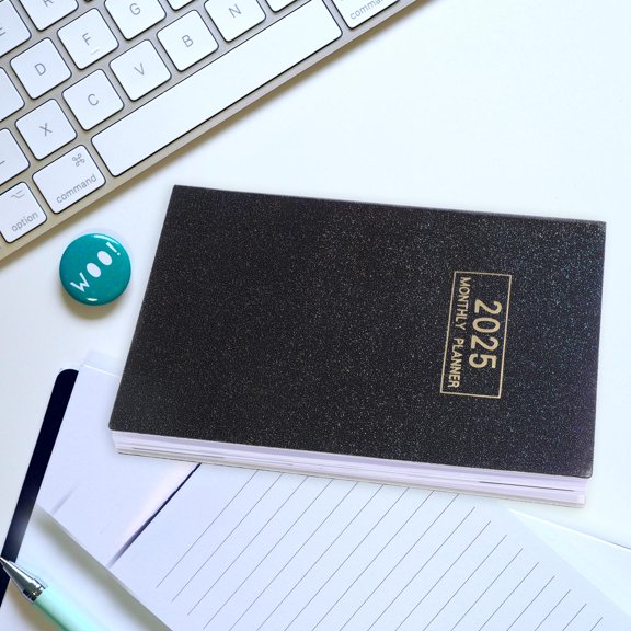 Raindrops 2025 Daily Planner and Appointment Book with Easy Scheduling, Date Organizer for Efficient Time Management and Productivity