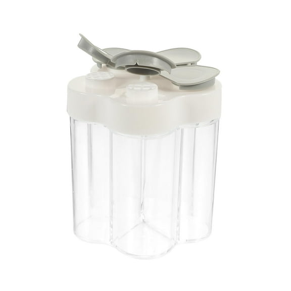 HIAKDOFT Kitchen Spice Box Grey 3.54X3.54X4.32In