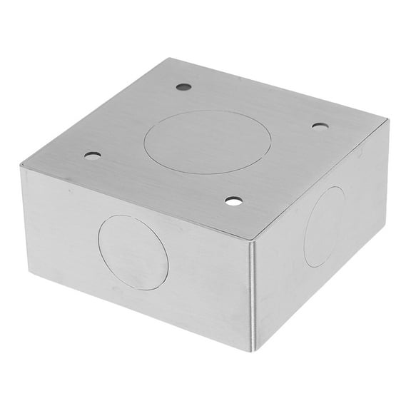 Raindrops Convenient Electrical Box For Various Decor Styles Surface Mount Outlet Convenient Wall Socket Junction Box Versatile Switch Panel