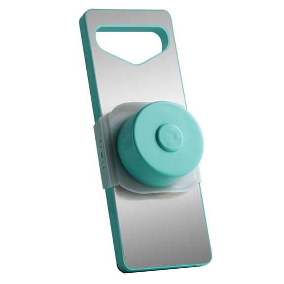 CRILSTYLEO 1 Set of Vegetable Shredder Tool With Container in Sky-blue ABS for Kitchen Tool