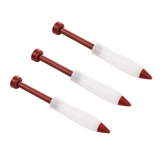 Raindrops Cookie Icing Pens 3Pcs Silicone Squeezing Pen for Cake Decorating and Baking Accessories