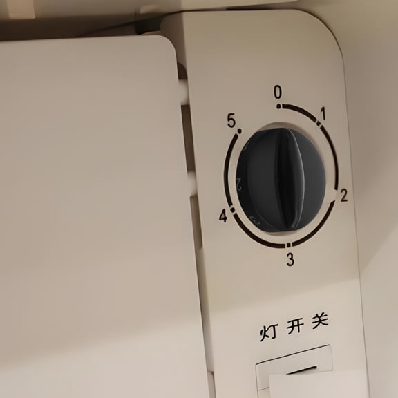 Raindrops Refrigerator Cooling Unit Control Knob Black Compact and Precision Crafted