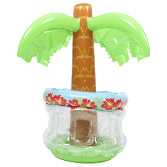 Raindrops  Cooler for Outdoor Inflatable Ice Cube Bucket Coolers Serve Green