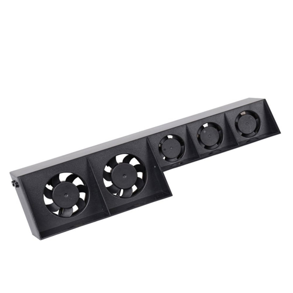 Raindrops Cooling Fan Console Temperature Control Cooler for 4 (Black ...