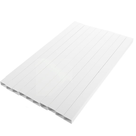 Raindrops Cord Wall Cover Cable Concealer White Paintable Design For Homeowners Prevent Tripping 1 Set 15.7X0.9X0.6In