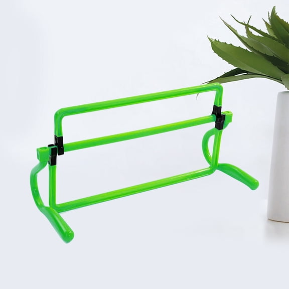 FOMIYES Training Hurdles for Soccer and Football with Ultra Stable Base Green Agility Exercise Equipment