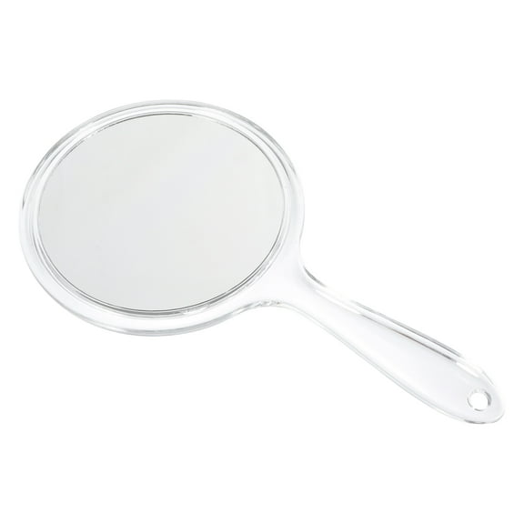 Raindrops  Cosmetic Mirror Practical Glass Compact Held LED Travel Miss