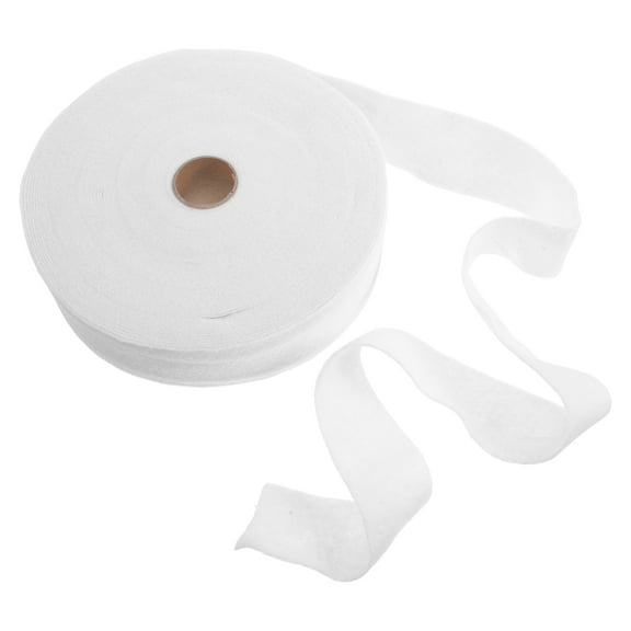 Raindrops Needle Punched White Cotton Batting Roll for Quilting Sewing Upholstery Crafts