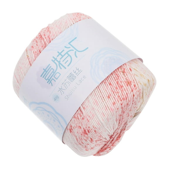 Raindrops Cotton Crochet Yarn 1 Roll For Diy Craft And Handmade Weaving