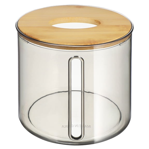 Raindrops Countertop Toilet Paper Holder with Side Drawer Box for Office and Bathroom Convenience