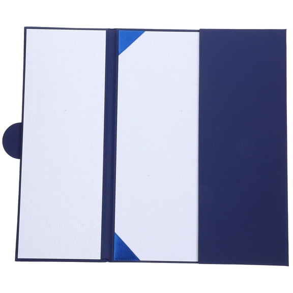 Raindrops  Cover Certificate Folders Covers Money Envelopes Paper Blue