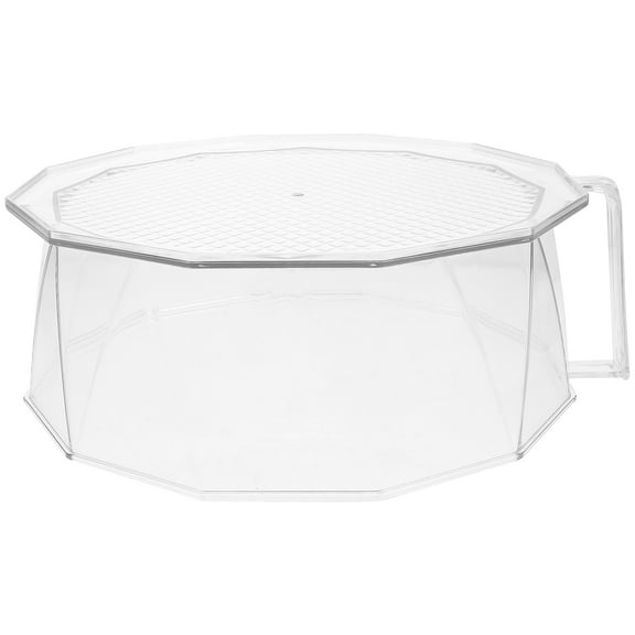 Raindrops Covers Vegetable Cover Food Serving Cover 27.5X25X9.6CM Transparent