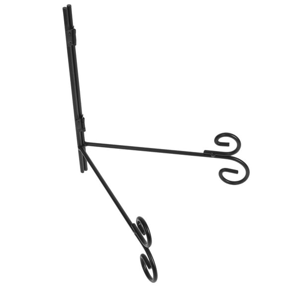 Raindrops Crafts Display Rack Desktop Dish Holder Small Holders Office Black